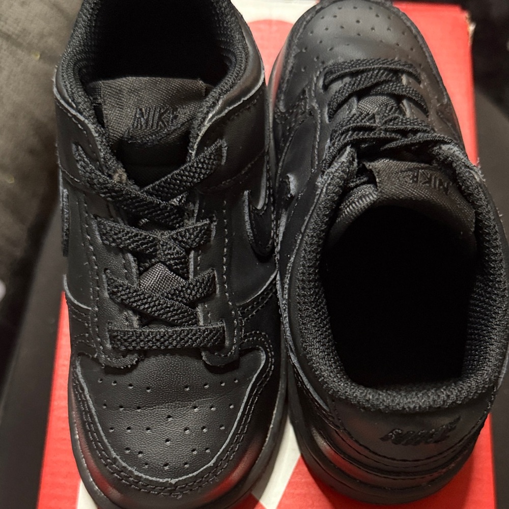 Toddlers Black Nike Dunks Low
